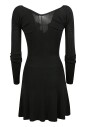 robe-ajustee-avec-ouverture-poitrine