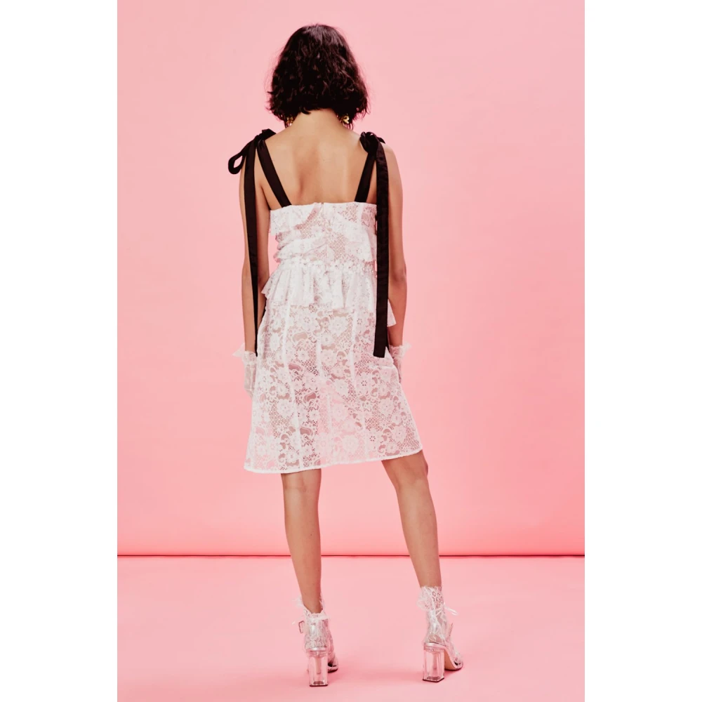 For Love & Lemons Fabienne Jurk White Dames