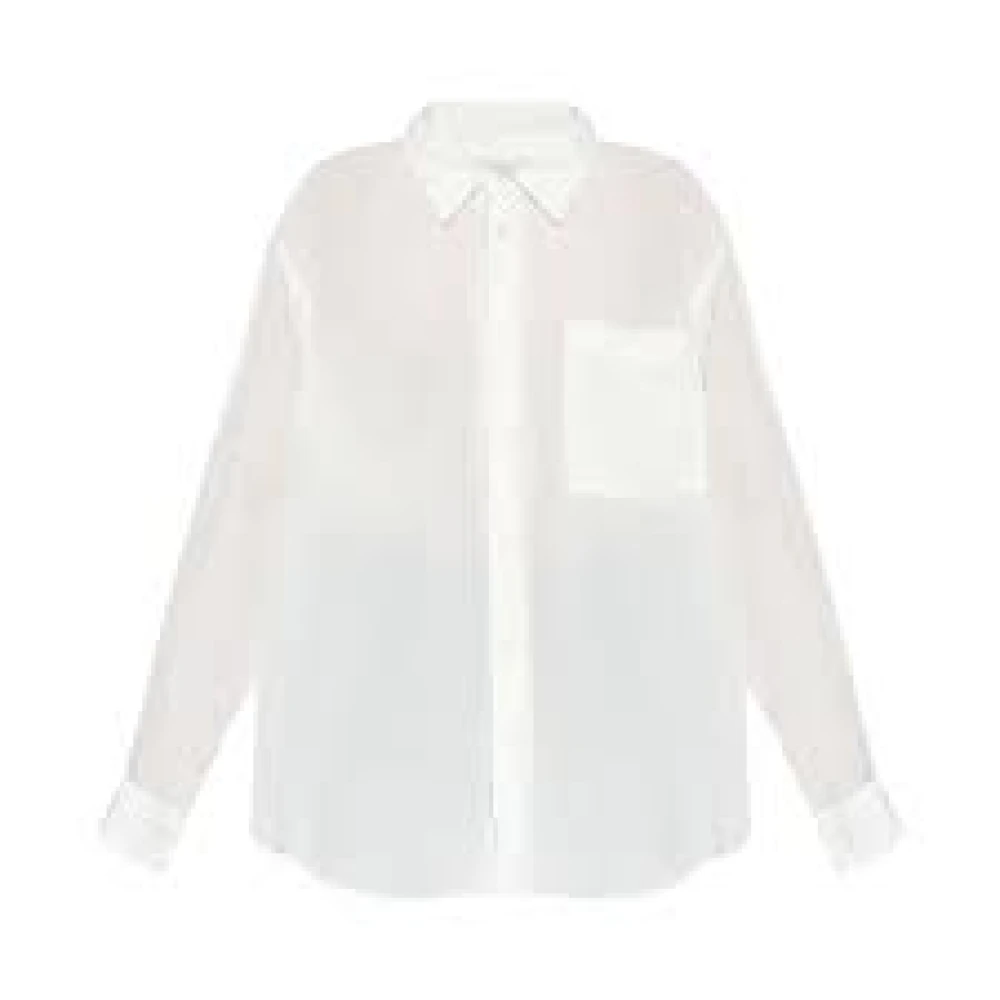 Lemaire Casual Overhemd White Dames