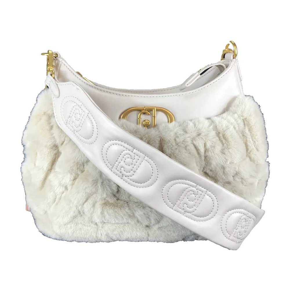Liu Jo Stijlvolle Crossbody Tas voor Modieuze Vrouwen Beige Dames