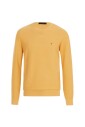 pull-en-coton-jaune-structure