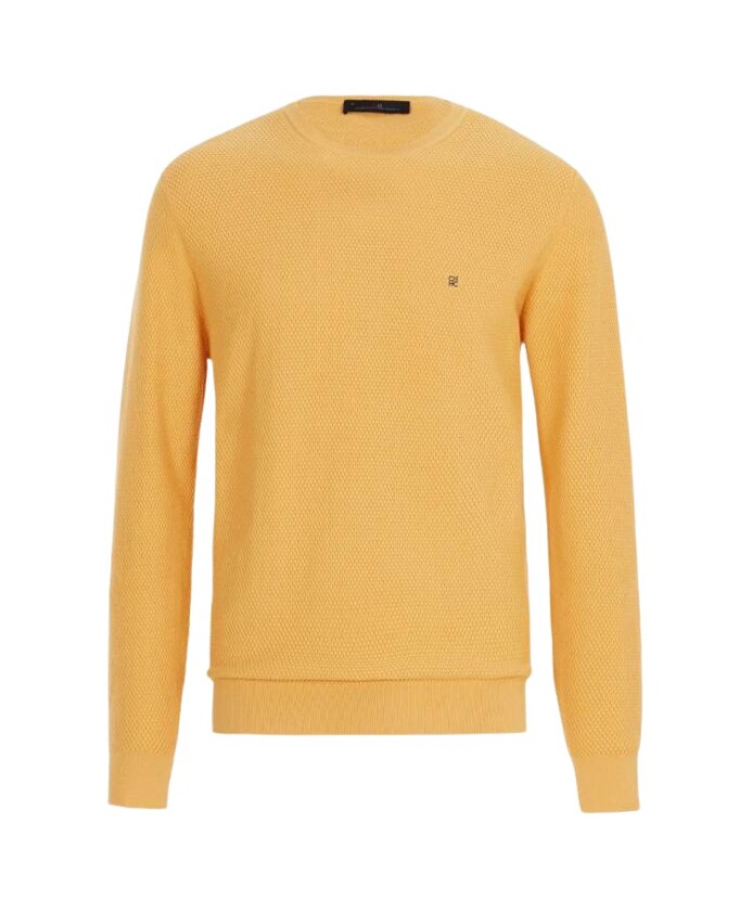 pull-en-coton-jaune-structure