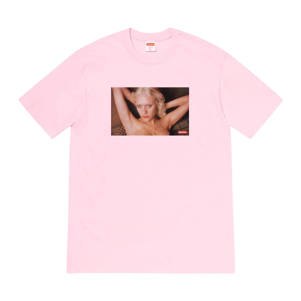 Supreme Beperkte oplage Dot Tee Lichtroze Pink Heren