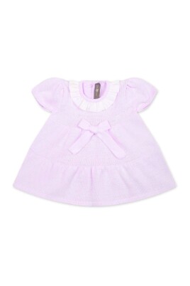 purple-cotton-dress-with-bow-detail