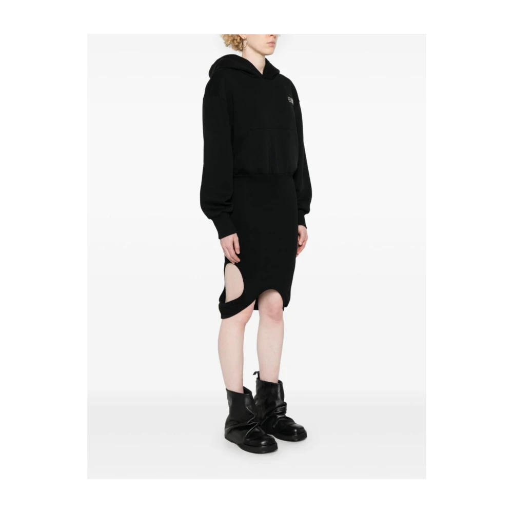 MM6 Maison Margiela Casual Sweatshirt voor dagelijks gebruik Black Dames