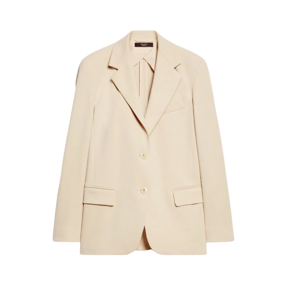 Max Mara Erik Jas Beige Dames