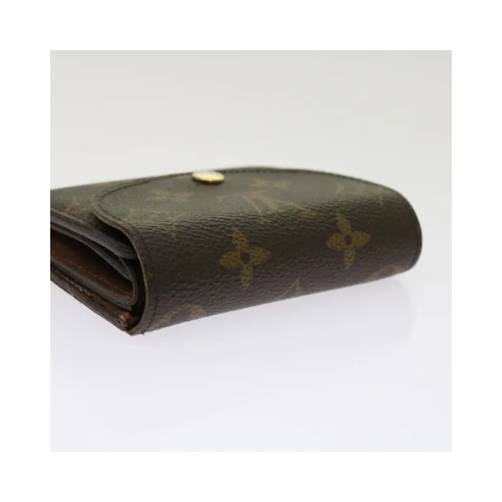 Louis Vuitton Vintage Pre-owned Coated canvas wallets Brown Dames