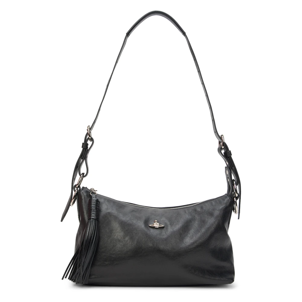 Vivienne Westwood Emma Shoulder Bag - Female - Shoulder Bags - Black - One Size - Bags