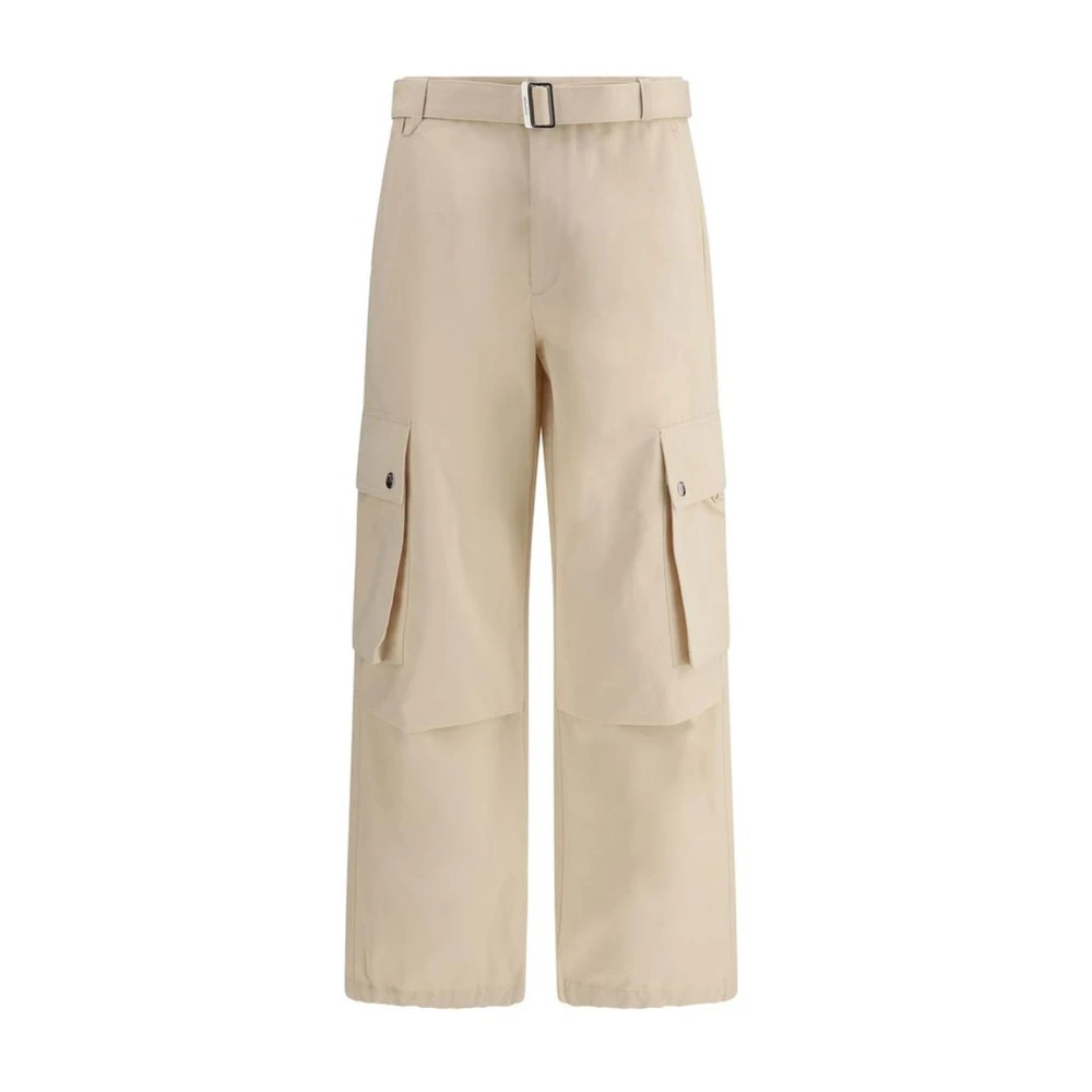 Jacquemus Cargo Broek met Zakken Beige Heren