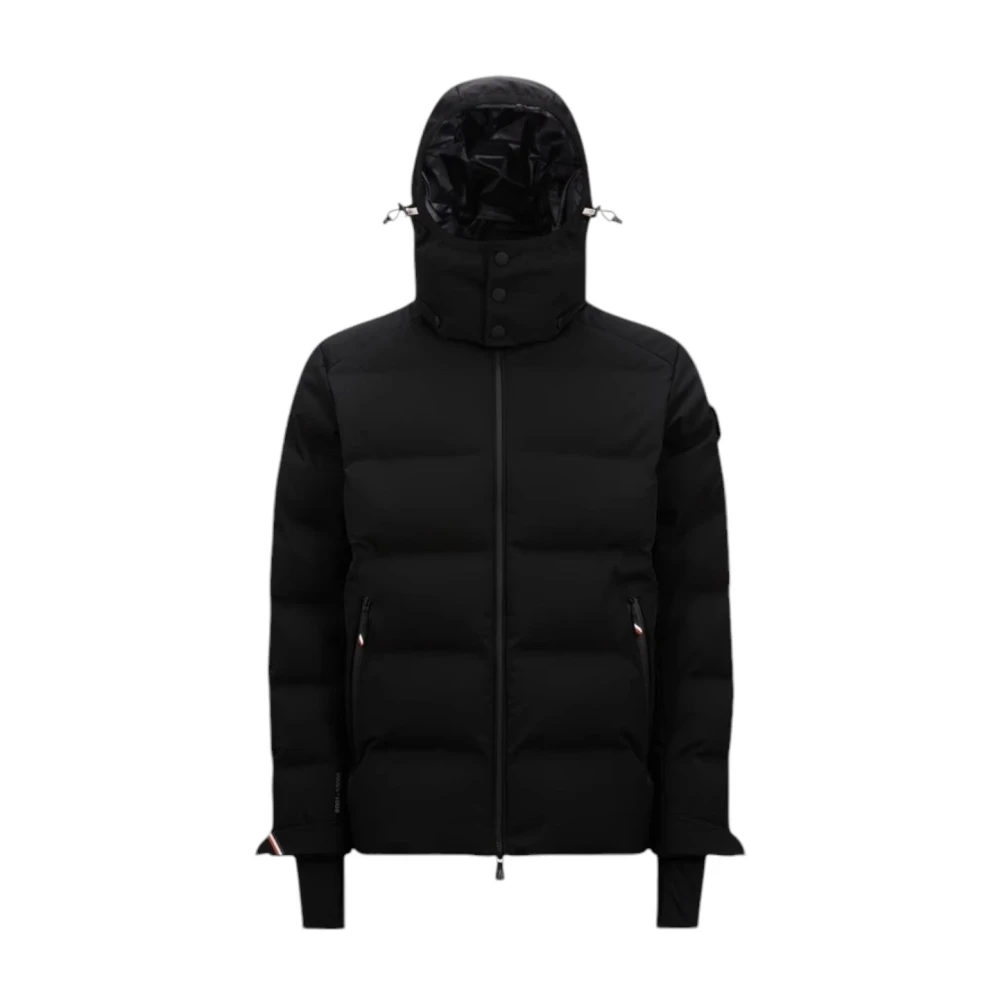 Moncler Hooded Skidjacka med dun Black, Herr