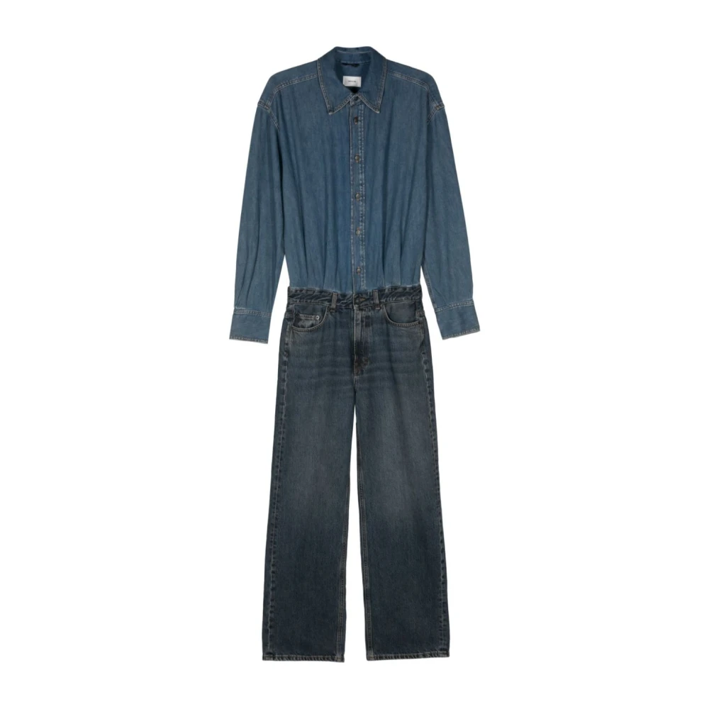 Haikure Tessie L0850 Blauwe Jumpsuit Multicolor Dames