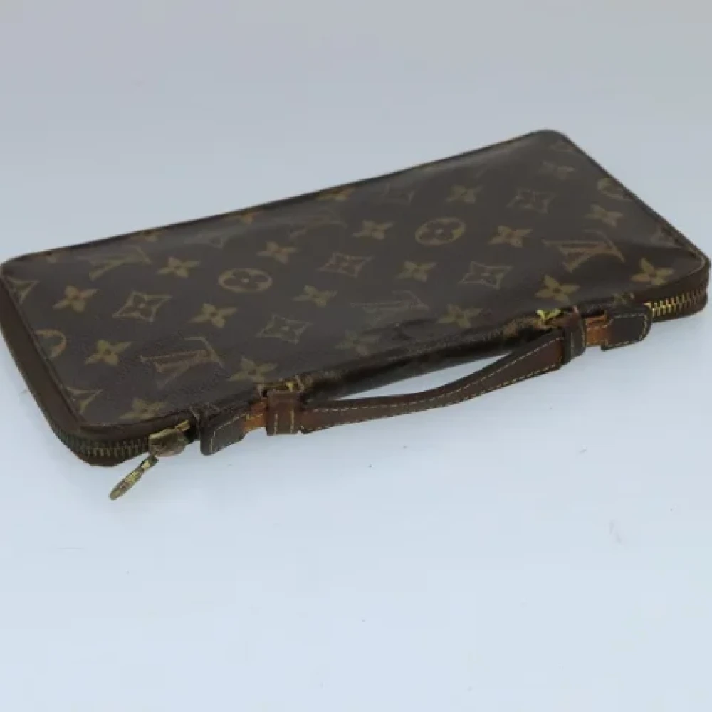 Louis Vuitton Vintage Pre-owned Canvas wallets Brown Dames