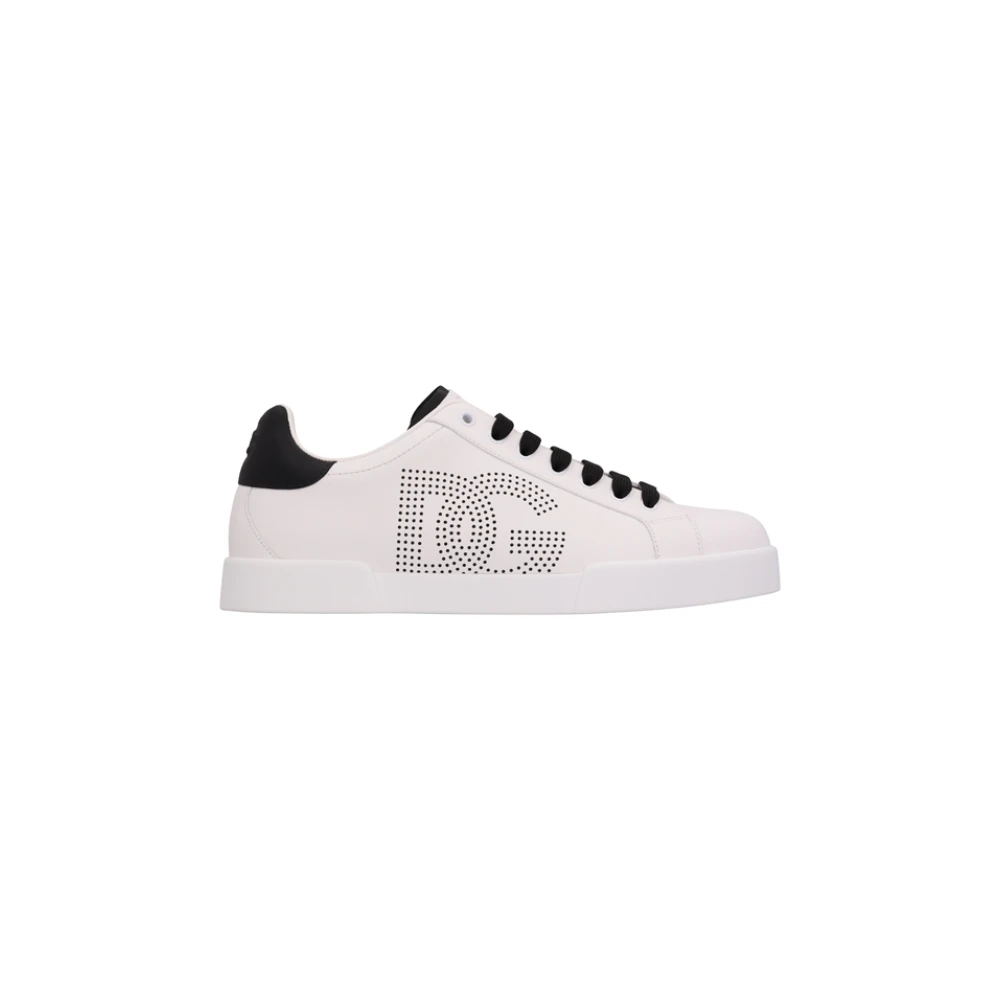 Dolce & Gabbana Stijlvolle Portofino Sneakers voor jou Heren Schoenen Wit