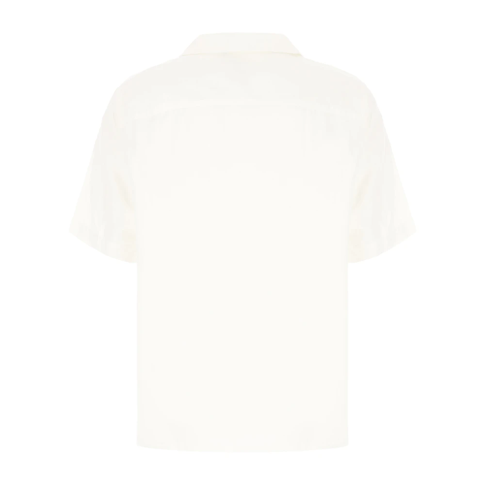 Calvin Klein Short Sleeve Shirts White Heren