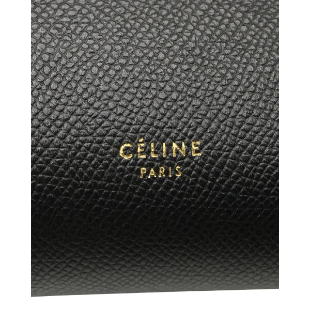 Celine Vintage Pre-owned Leather celine-bags Black Dames