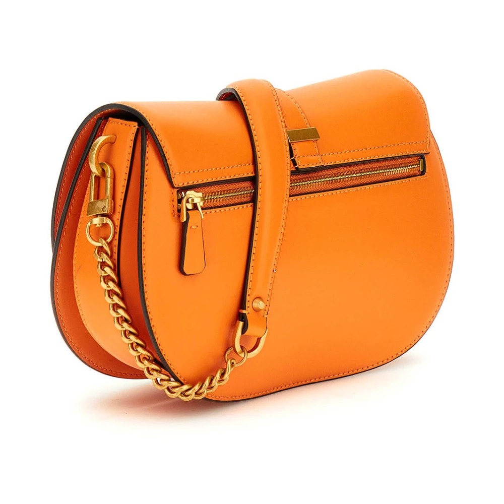 Guess Tangerine Tri Compartiment Schoudertas Orange Dames