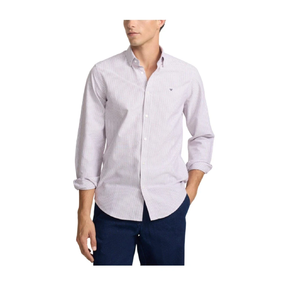 Silbon Men's Pink Casual Shirts, 2XL, Casual Shirts