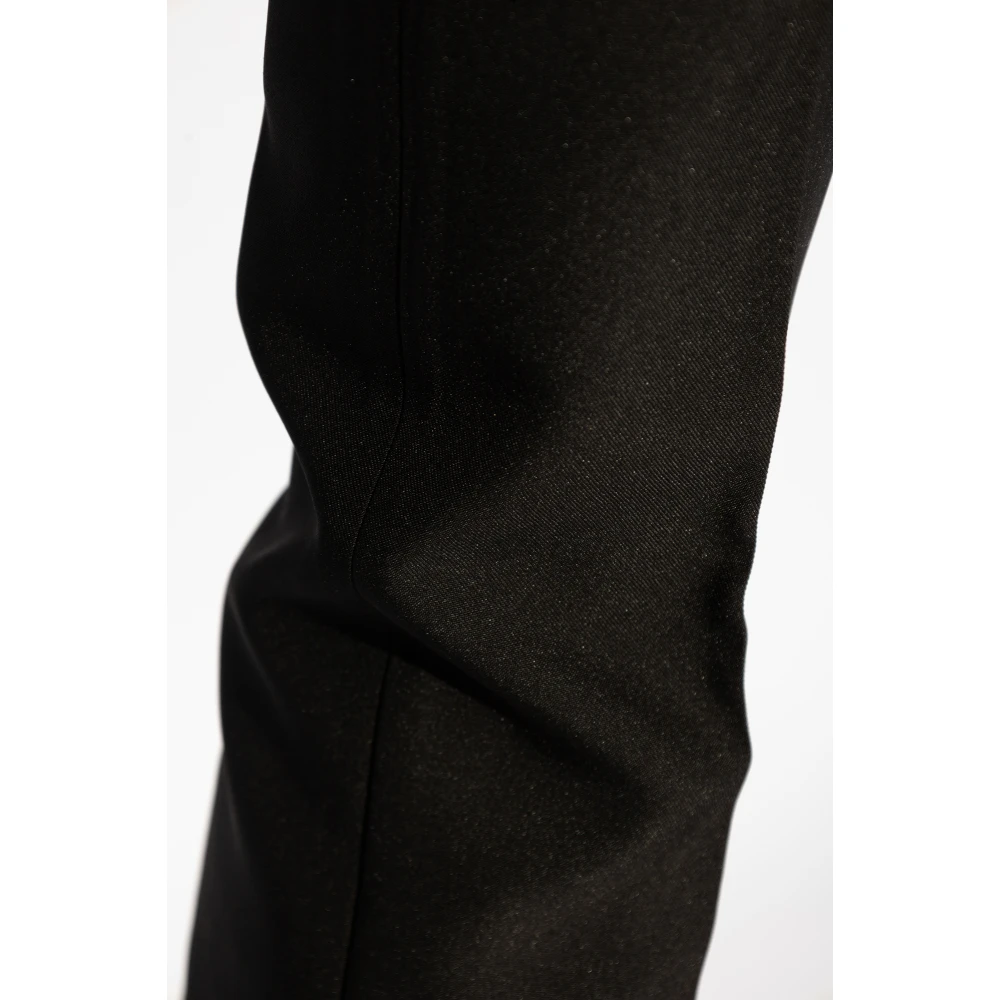 Coperni Broek met vouw aan de voorkant Black Dames
