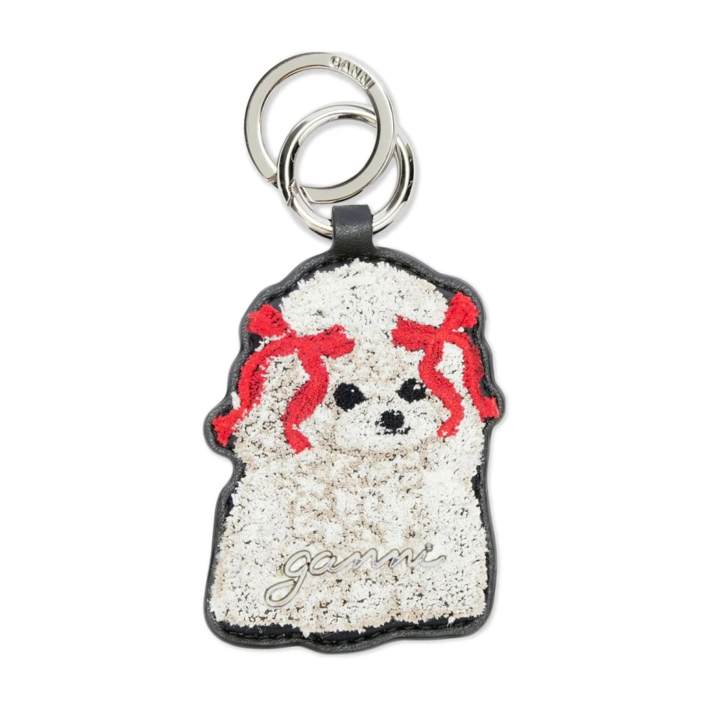 Ganni Women's Multicolor Poodle Keyring - Keychains - One Size - Accessories