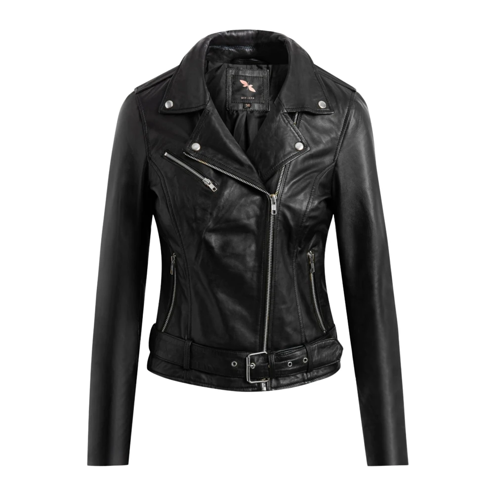 Jackets > Leather Jackets - - Btfcph - Modalova