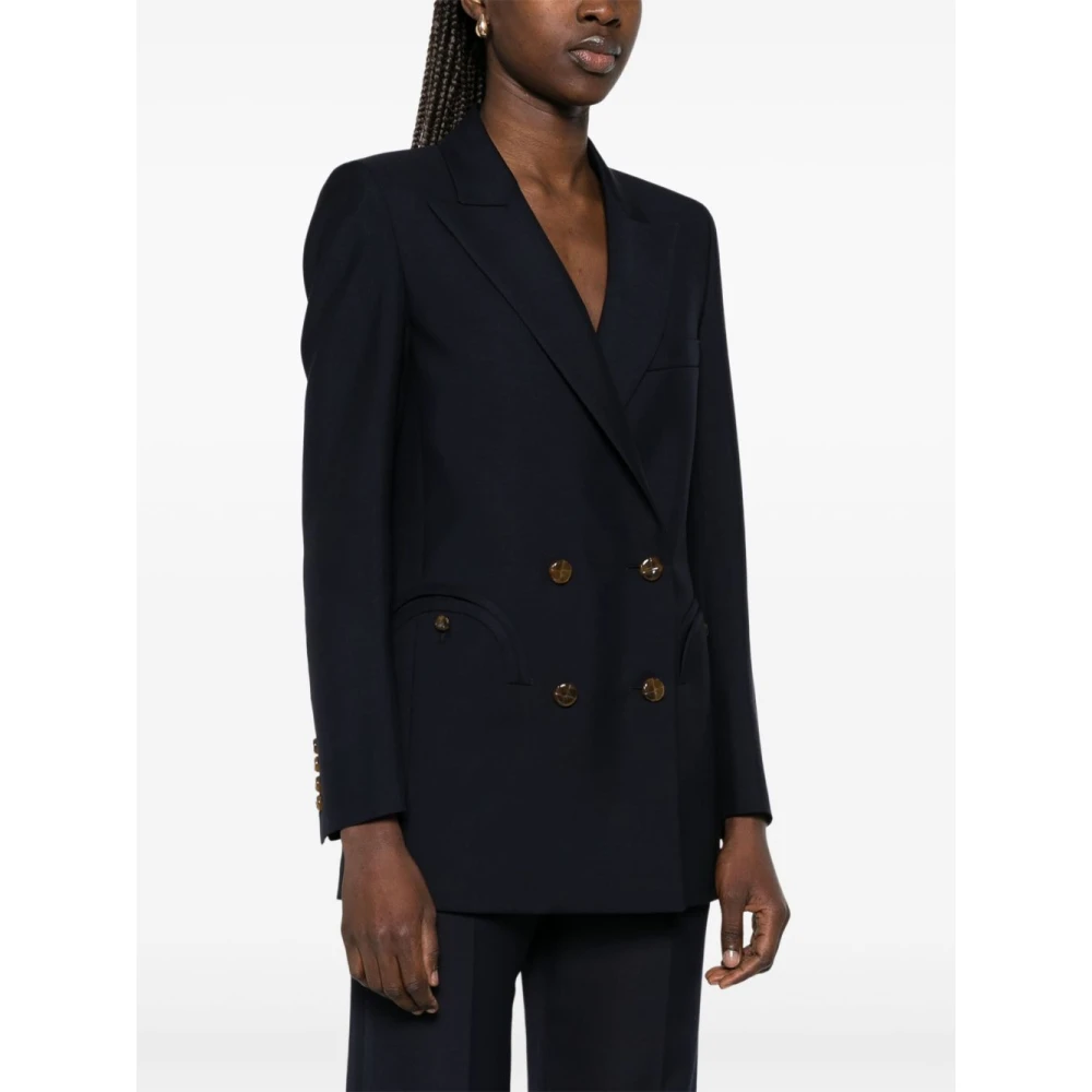 Blazé Milano Blauwe Blazer voor Vrouwen Blue Dames