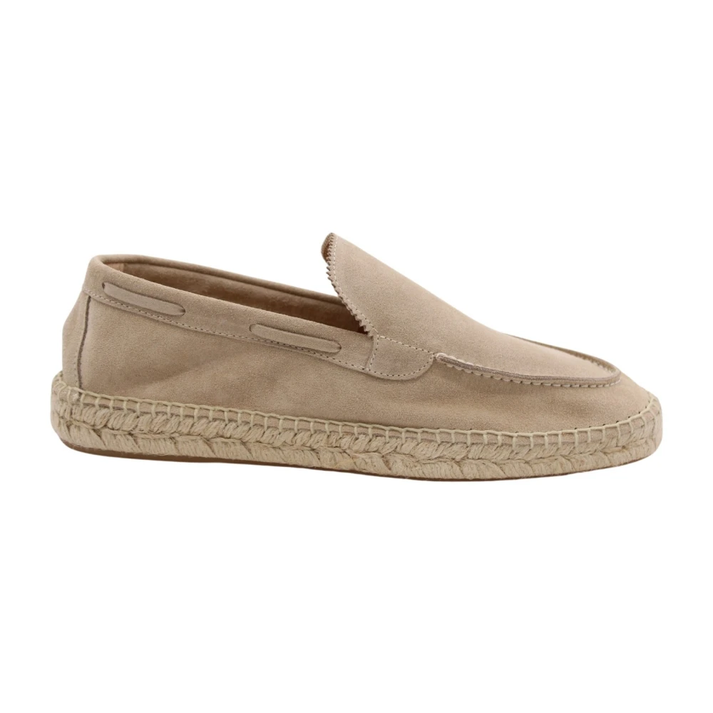 Ctwlk. Men's Beige Loafers, 9 Uk, Vennes Mocassin