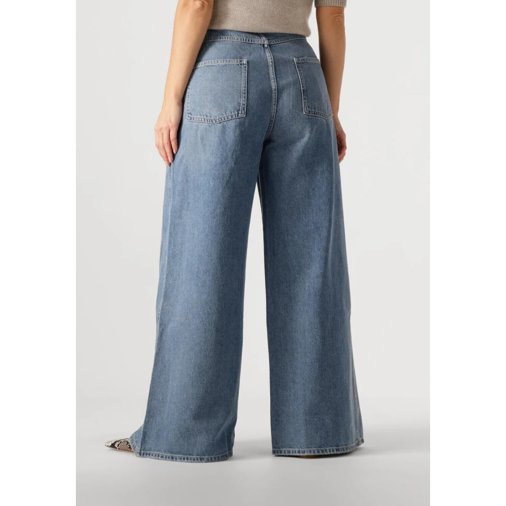 Birgitte Herskind Katja Straight Leg Blauwe Jeans Blue Dames
