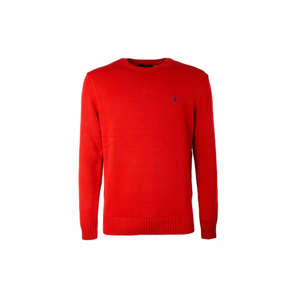 Polo Ralph Lauren Stijlvolle trui met lange mouwen Red Heren