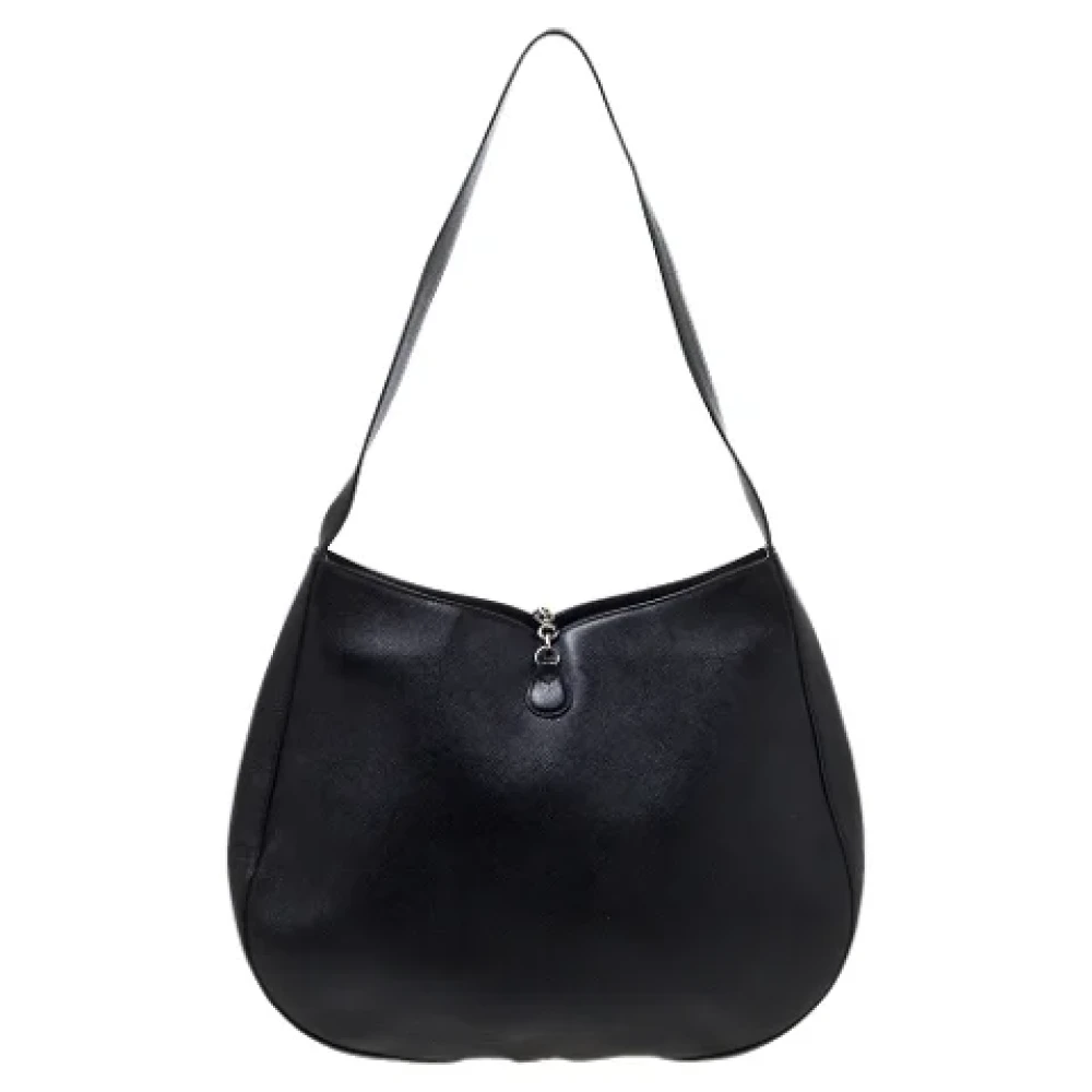 Salvatore Ferragamo Pre-owned Leather handbags Black Dames