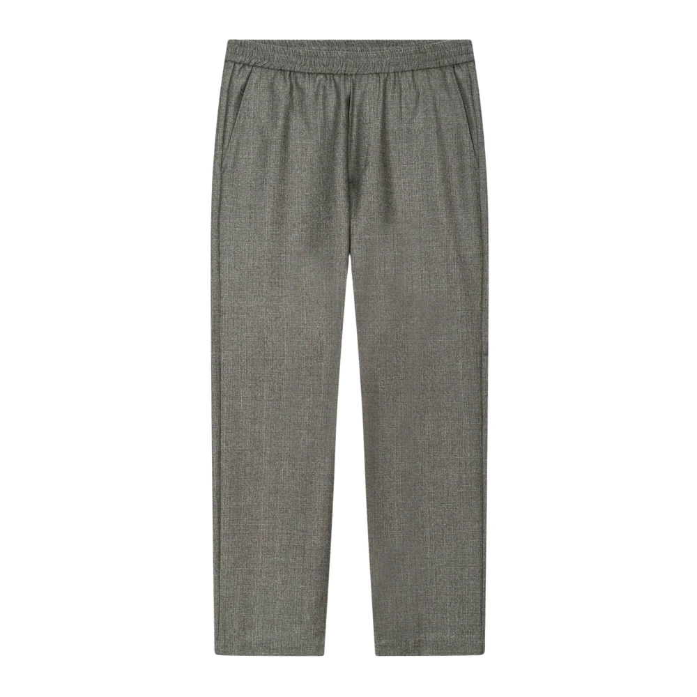 Barena Venezia Men's Gray Wool Flannel Trousers - Straight Trousers - S - Trousers