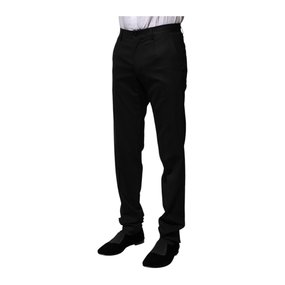 Dolce & Gabbana Dress Trousers Classic Style - Male - Suit Trousers - Black - Xs - Trousers - Image 2