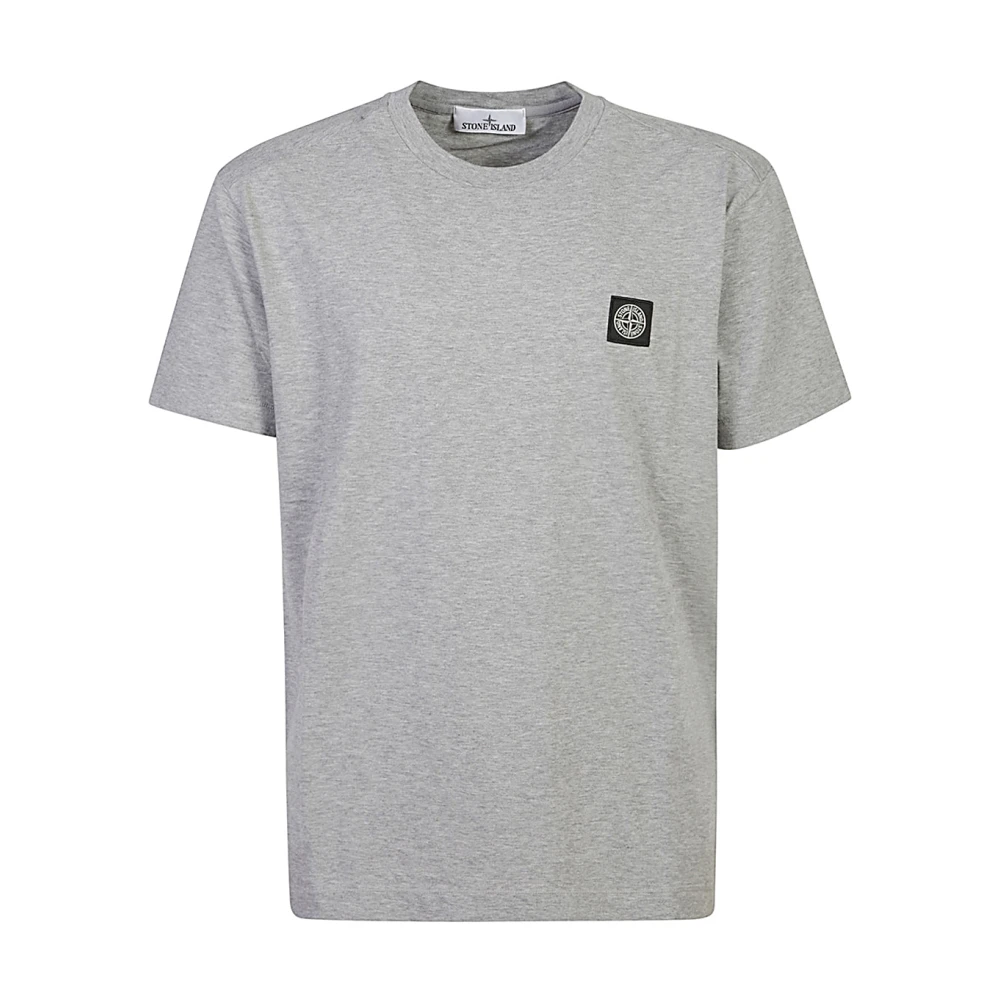 Stone Island Grijze T-shirts & Polos voor Heren Aw24 Gray Heren