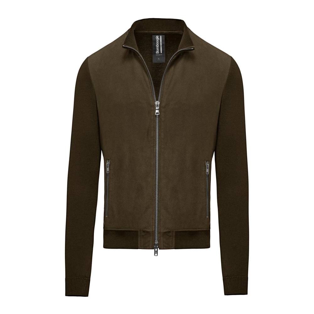 Jackets > Leather Jackets - - BomBoogie - Modalova