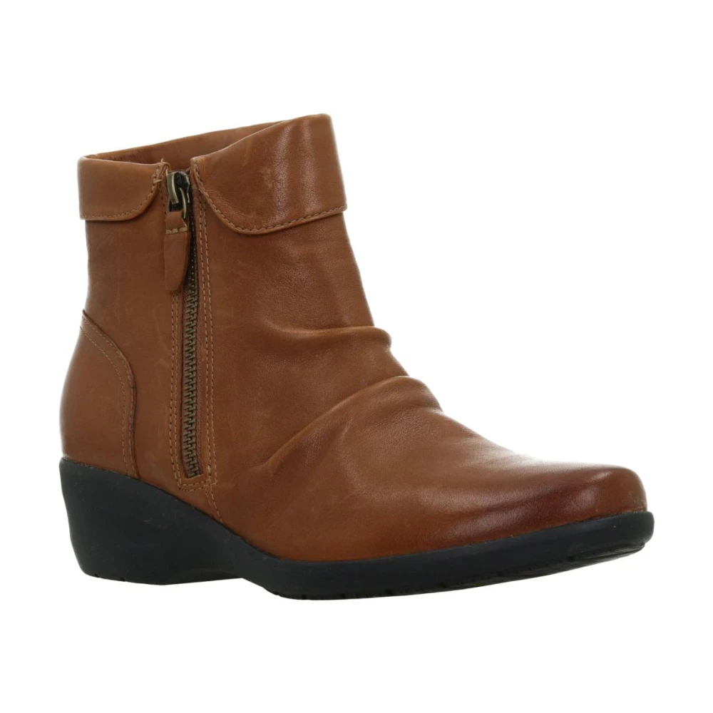 Clarks Ankle Boots Brown Dames