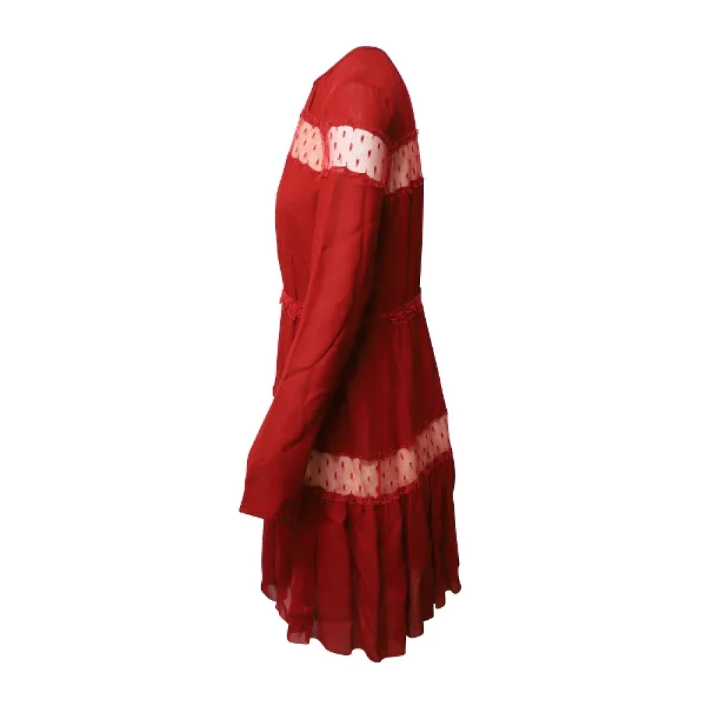 Giambattista Valli Pre-owned Viscose dresses Red Dames
