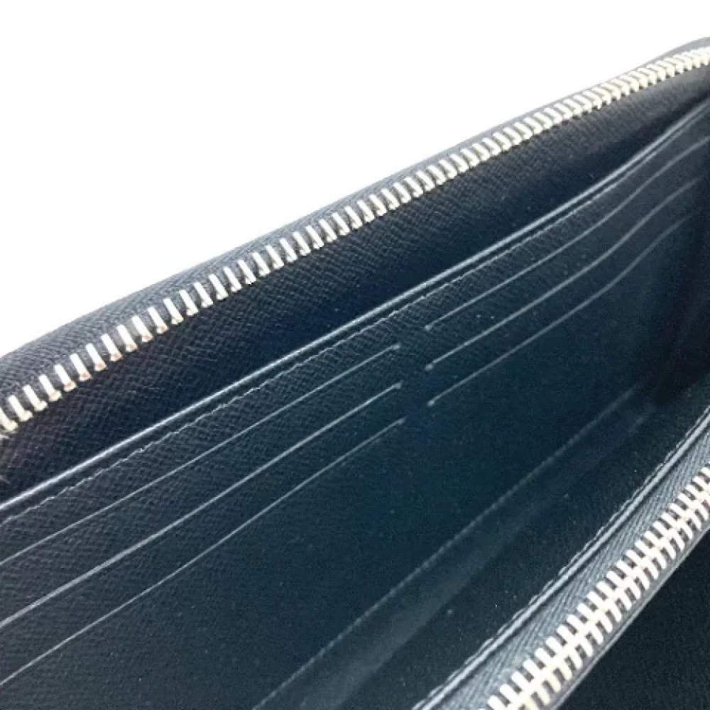 Louis Vuitton Vintage Pre-owned Leather wallets Black Dames