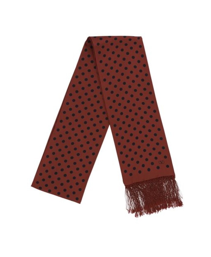 foulard-en-soie-a-pois