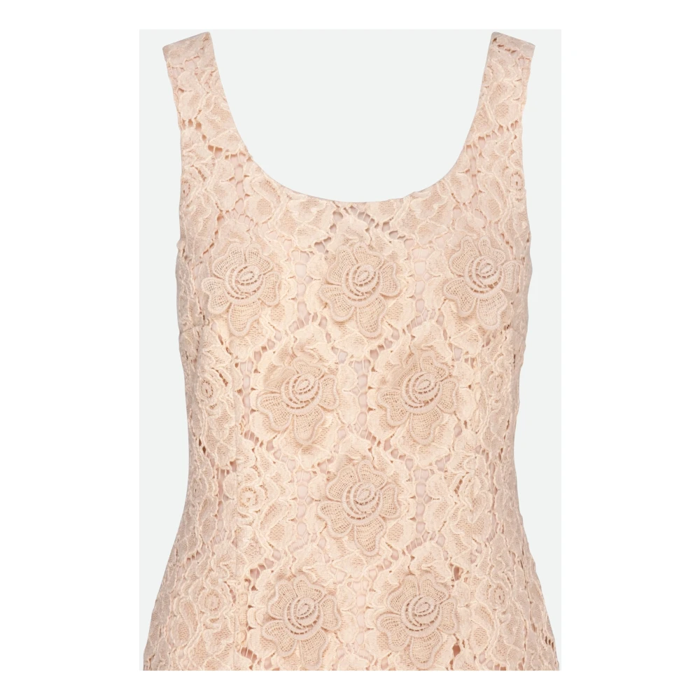 Max Mara Studio Poeder Jurk Pink Dames