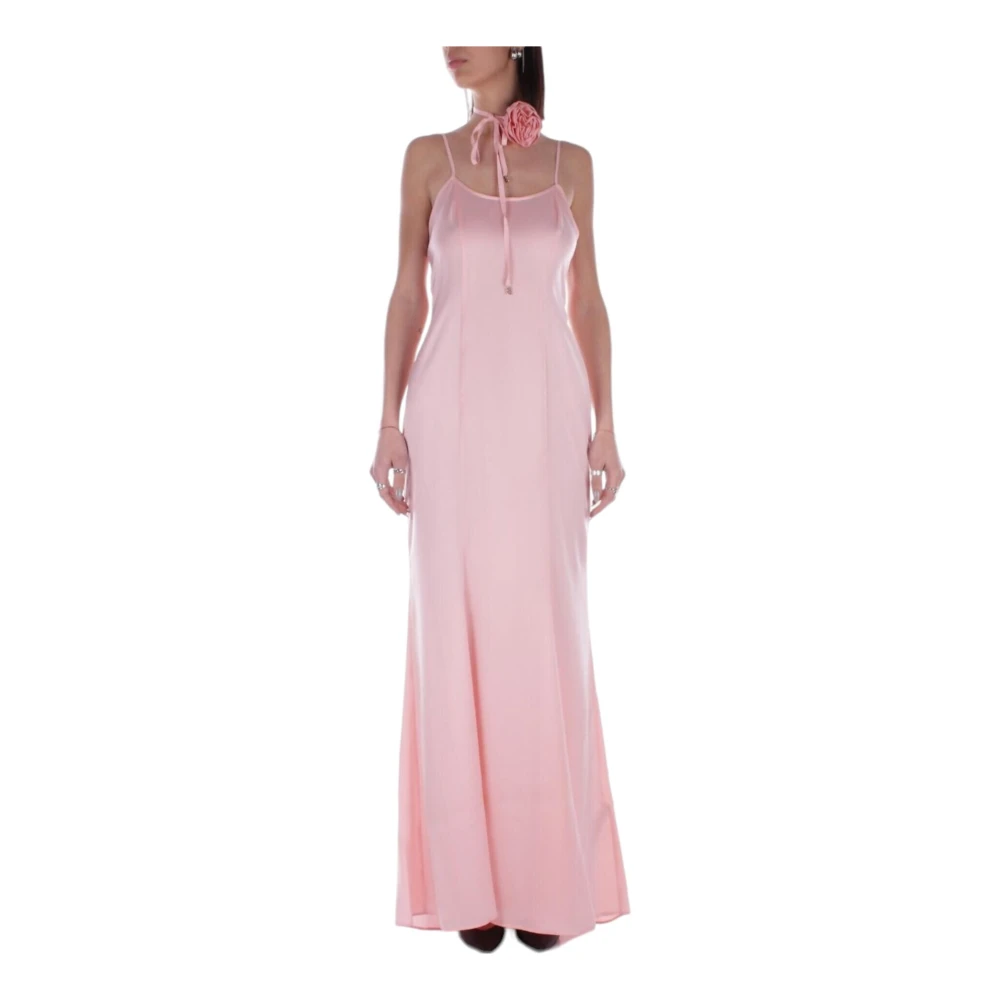 Blugirl Lange Jurk Pink Dames