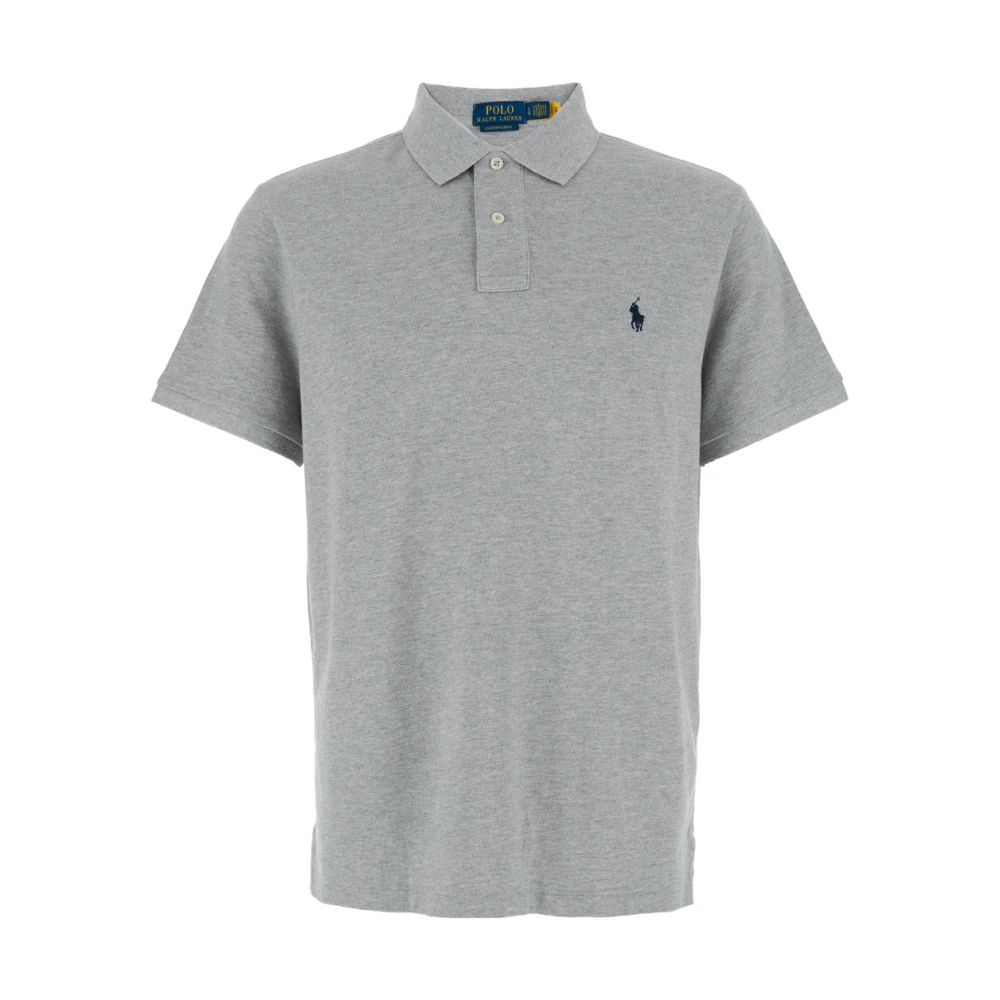 Polo Ralph Lauren Uomo Grigio Top, L, New,