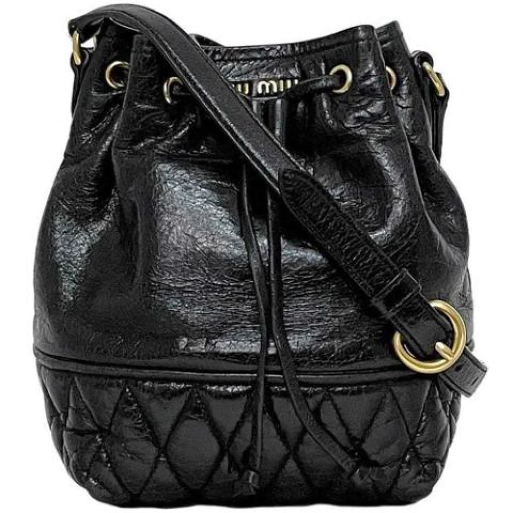 Pre-owned > Pre-owned Bags > Pre-owned Bucket Bags - - Miu Miu Pre-owned - Modalova