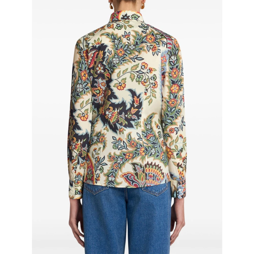 ETRO Paisley Print Knoopshirt Multicolor Dames