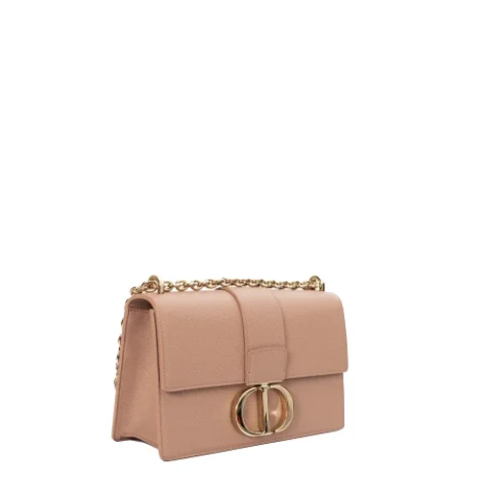 Dior Vintage Pre-owned Leather dior-bags Pink Dames
