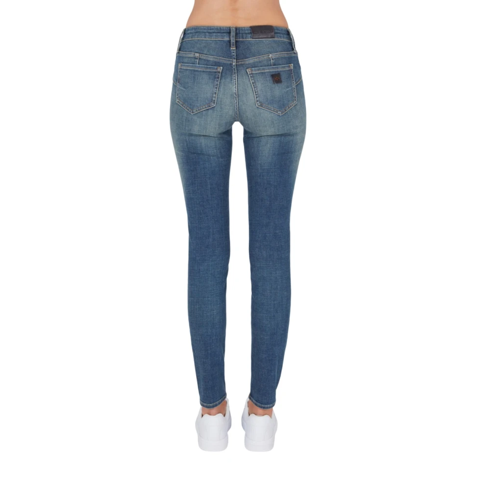 Armani Exchange Blauwe Jeans Blue Dames