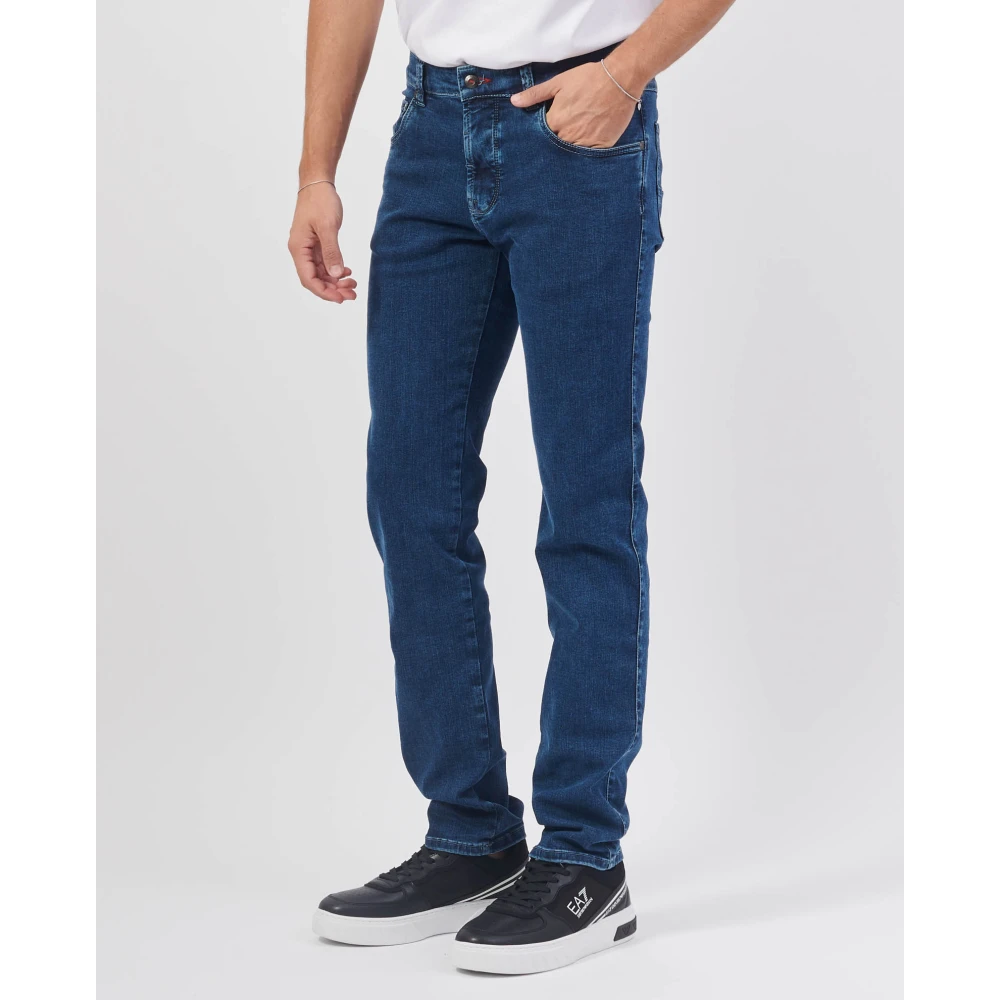 Bugatti Blauwe Denim Regular Fit Jeans Blue Heren