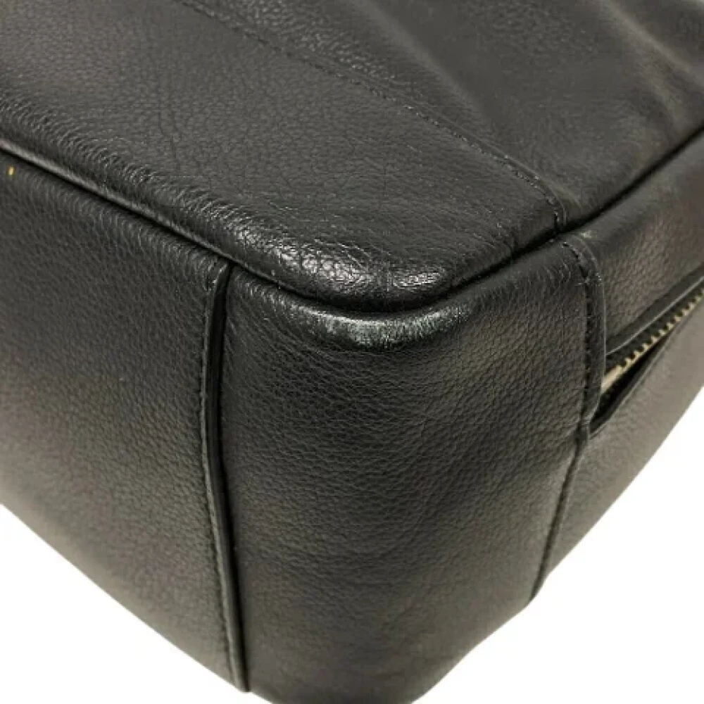 Coach Pre-owned Leather handbags Black Dames