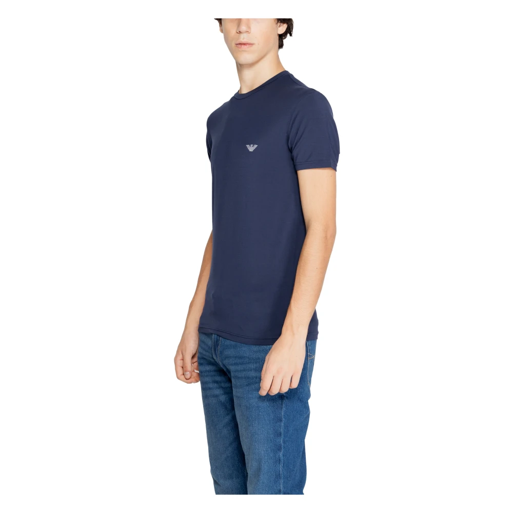 Emporio Armani Mannen Intieme Collectie Herfst Winter Modal Blue Heren