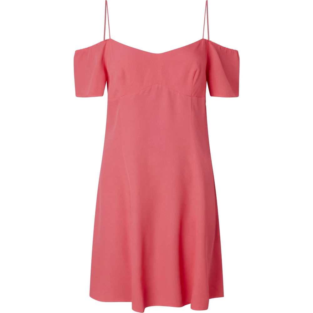Calvin Klein Women's Pink Jeans Dress - Short Dresses - S - Dresses