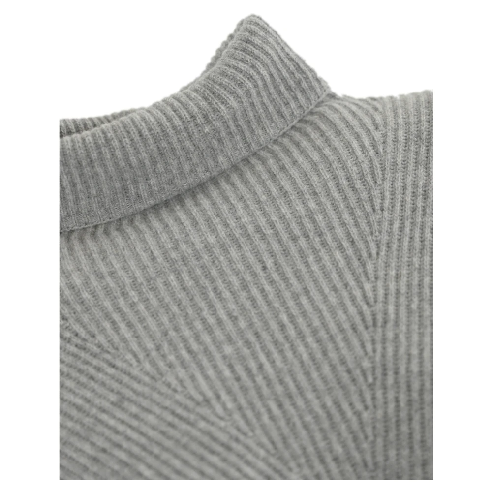 Max Mara Studio Lichtgrijze Sweater Maglia Gray Dames