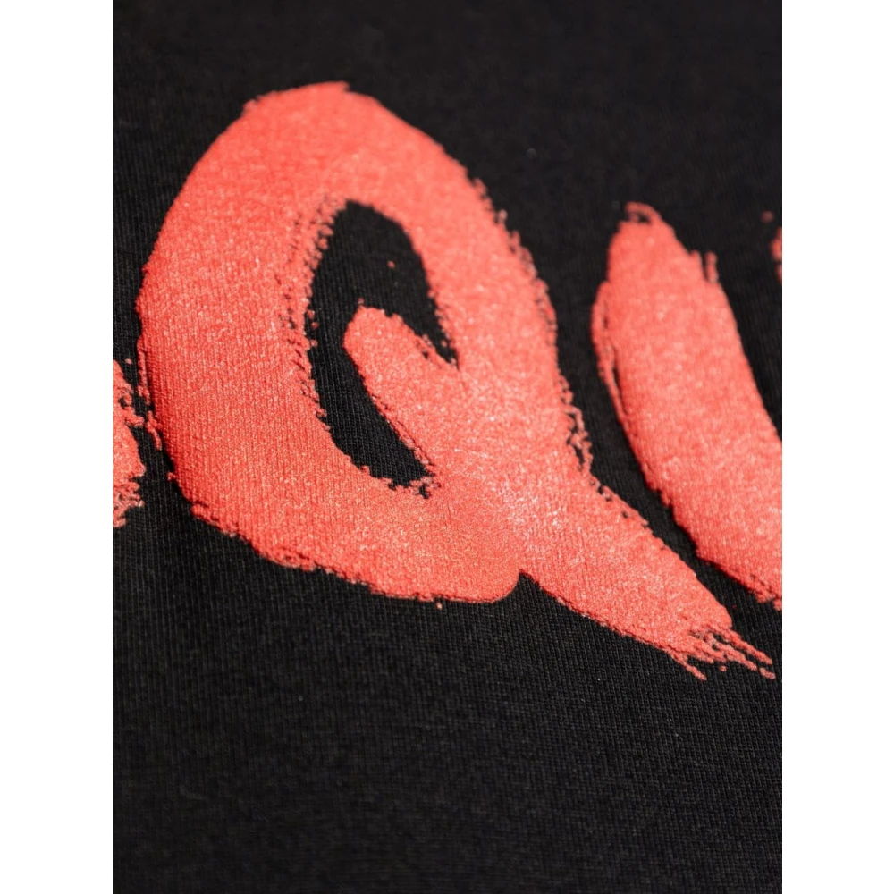 alexander mcqueen Logo Print Crew Neck T-shirt Black Heren